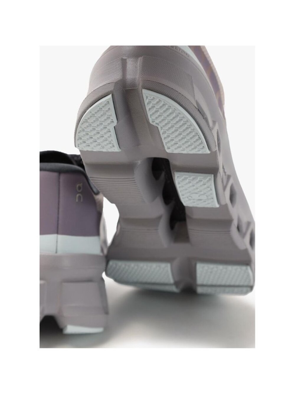 On Running Cloudmonster Pearl Arctic Trainers - Picture 6 of 13